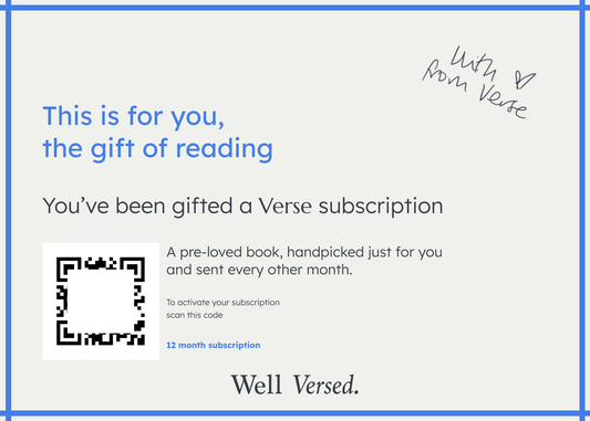 A Verse Subscription - 12 months