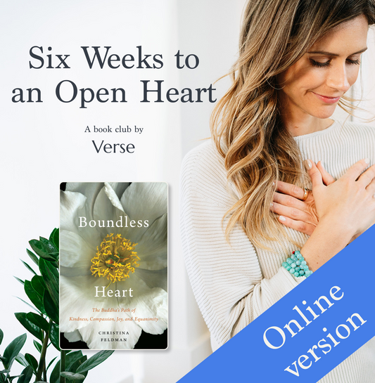 A Verse Book Club: Six Weeks to an Open Heart (Online version)