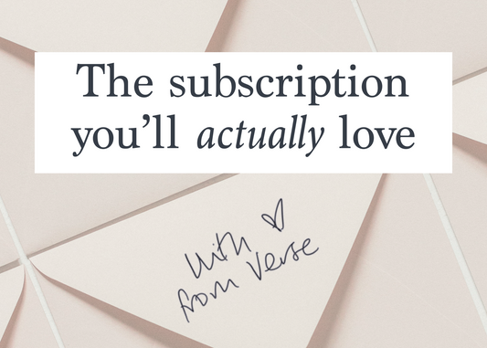 A Verse Subscription - 12 months