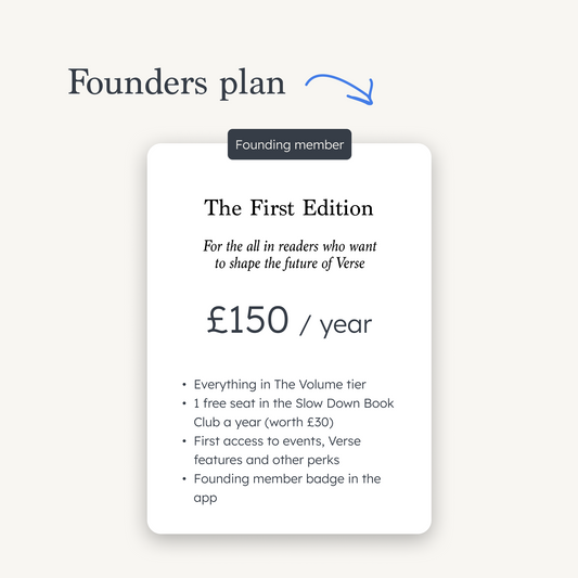 A Verse subscription - Founder